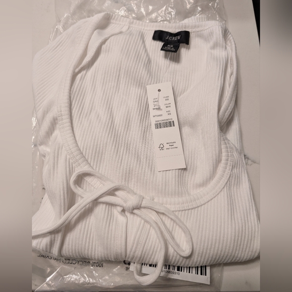 J. Crew Vintage Tie-front tee - Picture 2 of 2